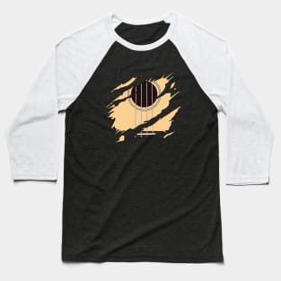 Ripped Ukulele Natural Color Baseball T-Shirt